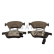 Brake pad set, disc brake QP1470C Quaro