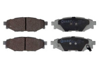 Brake pad set, disc brake QP1485 Quaro