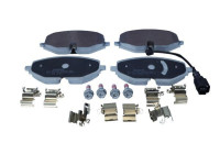 Brake pad set, disc brake QP1548 Quaro