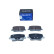 Brake pad set, disc brake QP1551 Quaro, Thumbnail 2