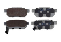 Brake pad set, disc brake QP1584 Quaro
