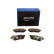 Brake pad set, disc brake QP1584C Quaro