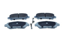 Brake pad set, disc brake QP1586 Quaro