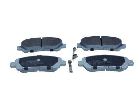 Brake pad set, disc brake QP1586 Quaro