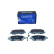 Brake pad set, disc brake QP1586 Quaro, Thumbnail 2
