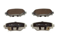 Brake pad set, disc brake QP1609 Quaro