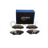 Brake pad set, disc brake QP1609C Quaro, Thumbnail 2