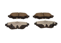 Brake pad set, disc brake QP1609C Quaro