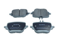 Brake pad set, disc brake QP1626 Quaro