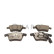 Brake pad set, disc brake QP1641C Quaro