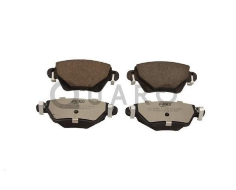 Brake pad set, disc brake QP1666C Quaro