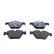 Brake pad set, disc brake QP1685C Quaro, Thumbnail 2