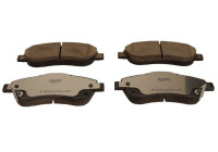 Brake pad set, disc brake QP1687C Quaro