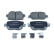 Brake pad set, disc brake QP1698 Quaro
