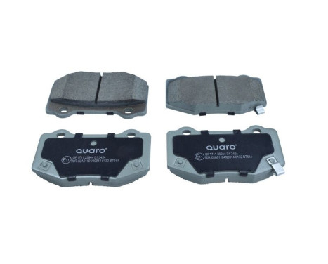 Brake pad set, disc brake QP1711 Quaro