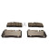 Brake pad set, disc brake QP1713C Quaro