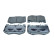 Brake pad set, disc brake QP1734 Quaro