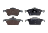 Brake pad set, disc brake QP1737 Quaro