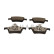 Brake pad set, disc brake QP1737C Quaro