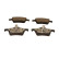 Brake pad set, disc brake QP1737C Quaro