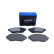 Brake pad set, disc brake QP1742C Quaro