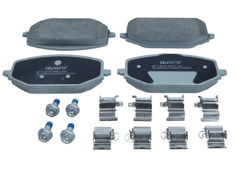 Brake pad set, disc brake QP1751 Quaro