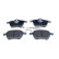 Brake pad set, disc brake QP1752 Quaro