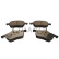 Brake pad set, disc brake QP1752C Quaro