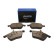 Brake pad set, disc brake QP1752C Quaro, Thumbnail 2