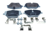 Brake pad set, disc brake QP1773 Quaro