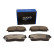 Brake pad set, disc brake QP1784C Quaro, Thumbnail 2