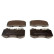 Brake pad set, disc brake QP1826 Quaro
