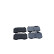 Brake pad set, disc brake QP1826C Quaro