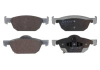 Brake pad set, disc brake QP1827 Quaro