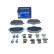 Brake pad set, disc brake QP1847 Quaro, Thumbnail 2