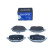 Brake pad set, disc brake QP1850 Quaro, Thumbnail 2