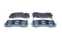 Brake pad set, disc brake QP1863 Quaro