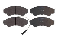 Brake pad set, disc brake QP1864 Quaro