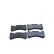 Brake pad set, disc brake QP1875C Quaro
