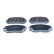 Brake pad set, disc brake QP1899 Quaro