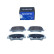 Brake pad set, disc brake QP1912 Quaro, Thumbnail 2