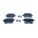 Brake pad set, disc brake QP1913 Quaro