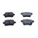 Brake pad set, disc brake QP1913C Quaro