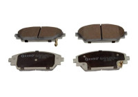 Brake pad set, disc brake QP1917 Quaro