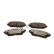 Brake pad set, disc brake QP1917C Quaro