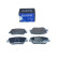 Brake pad set, disc brake QP1922 Quaro, Thumbnail 2