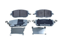 Brake pad set, disc brake QP1931 Quaro