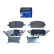 Brake pad set, disc brake QP1931 Quaro, Thumbnail 2