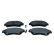 Brake pad set, disc brake QP1939C Quaro