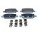 Brake pad set, disc brake QP1976 Quaro
